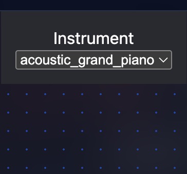 Screenshot of Soundfont Player